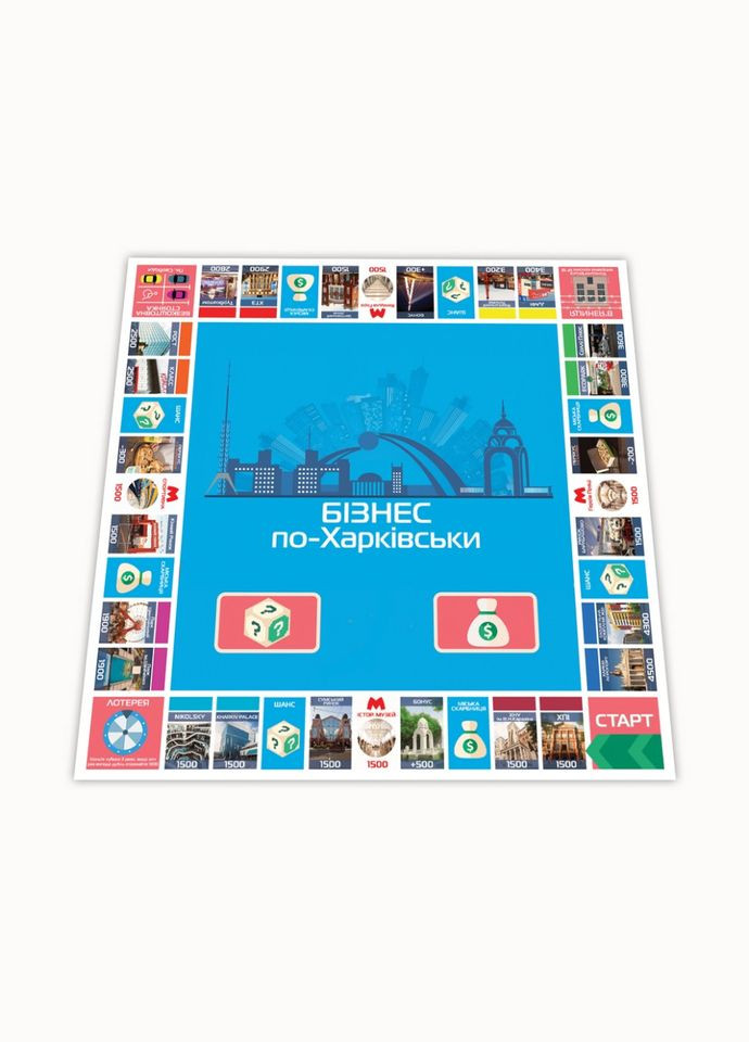 Настільна гра "Монополія Бізнес по-Харківськи" PLR-0027 Flixplay (306436221)