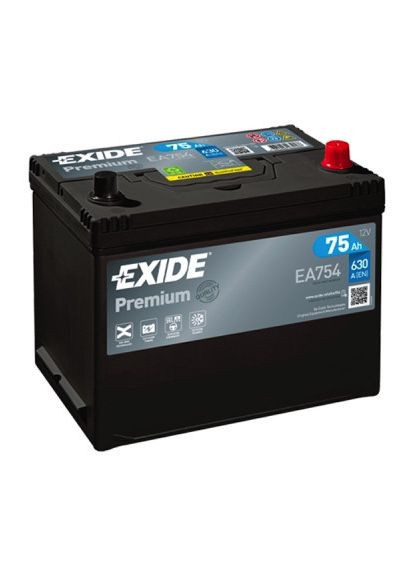 Акумулятор автомобільний (EA754) Exide PREMIUM 75A (369878918)