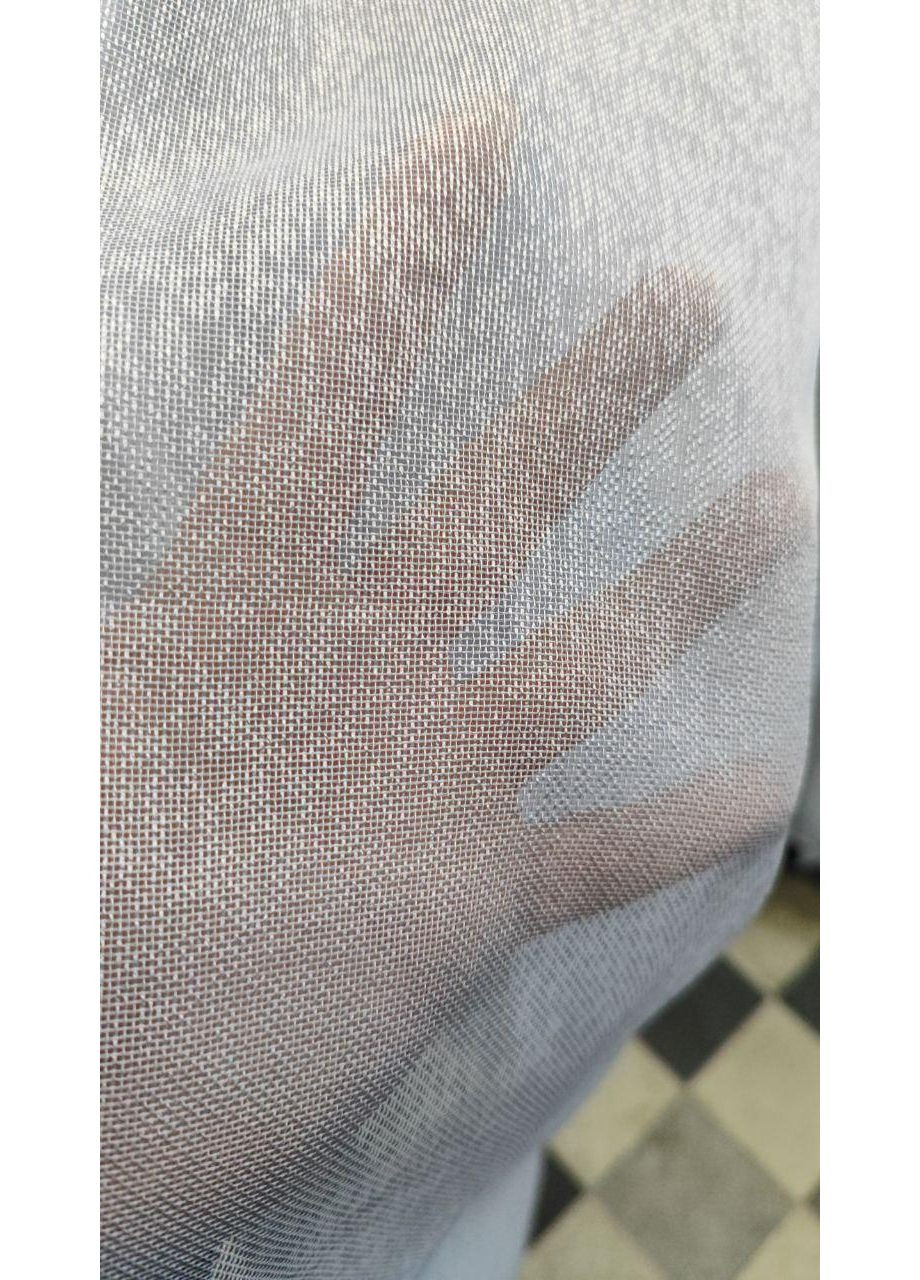 Кухня тюль арка Льон канвас біла 550х170 No Brand (353830022)