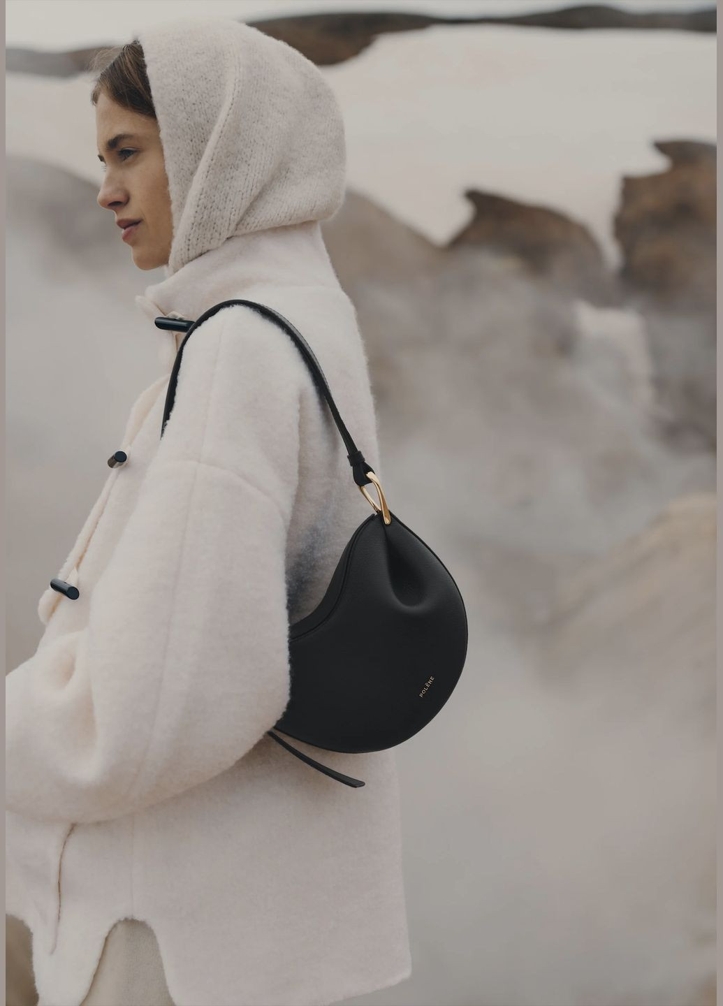 Сумка женская Polene Tonca Черный No Brand (297847499)