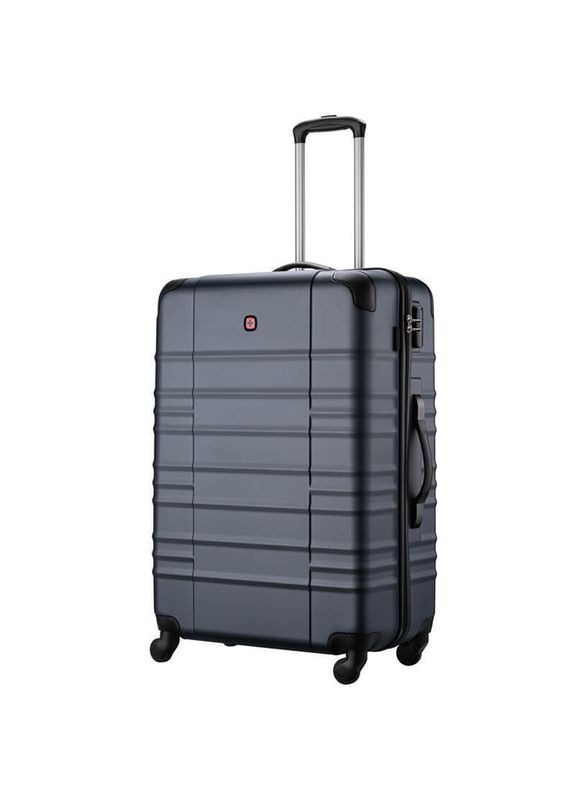 Чемодан Amplar большой пластик 4 колеса 94 л (653141) Wenger (322207422)