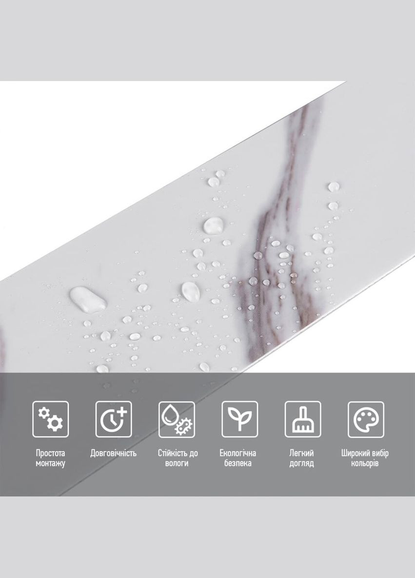 Плинтус виниловый самоклеющийся 5000х100х2мм (D) SW-00002119 Sticker Wall (298285197)