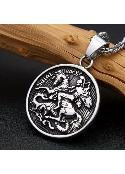 Мужской кулон подвеска Георгий Победоносец STORE 210 (371738054)