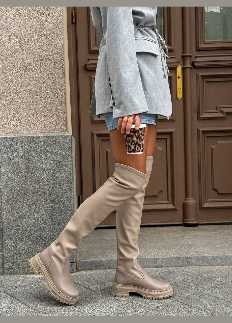 Стильні жіночі ботфорти No Brand (302449025)