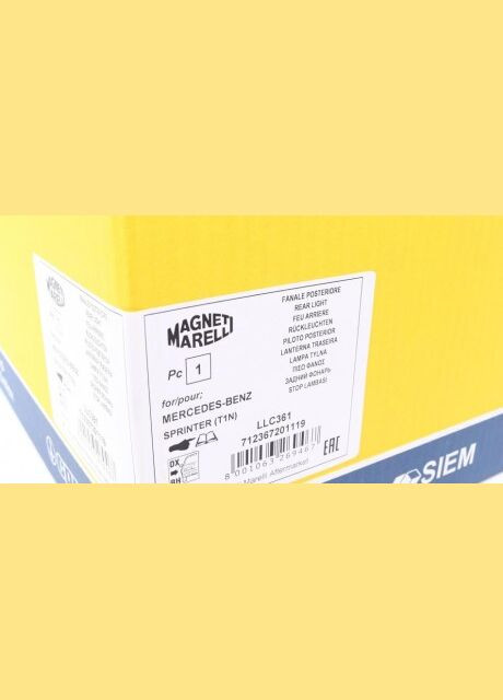 Ліхтар задній MB Sprinter (901-904) 95-06 (R) (LLC361) 712367201119 (opt-om) Magneti Marelli (345756211)