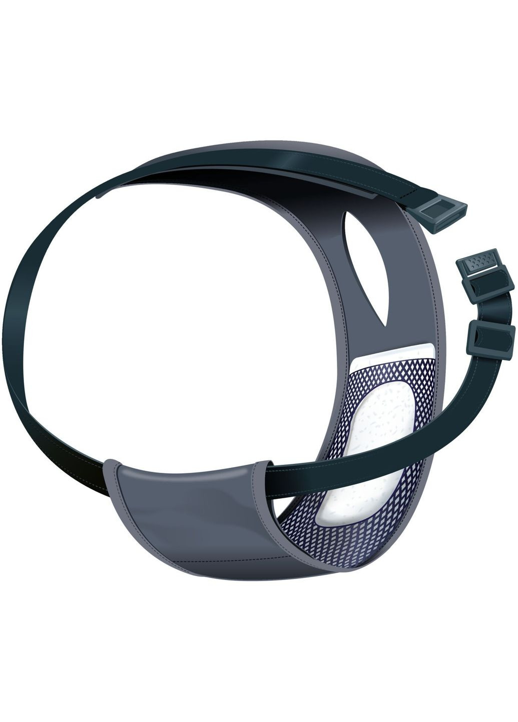 Гігієнічні труси S-M 32-39 см (чорні) Trixie (306721600)