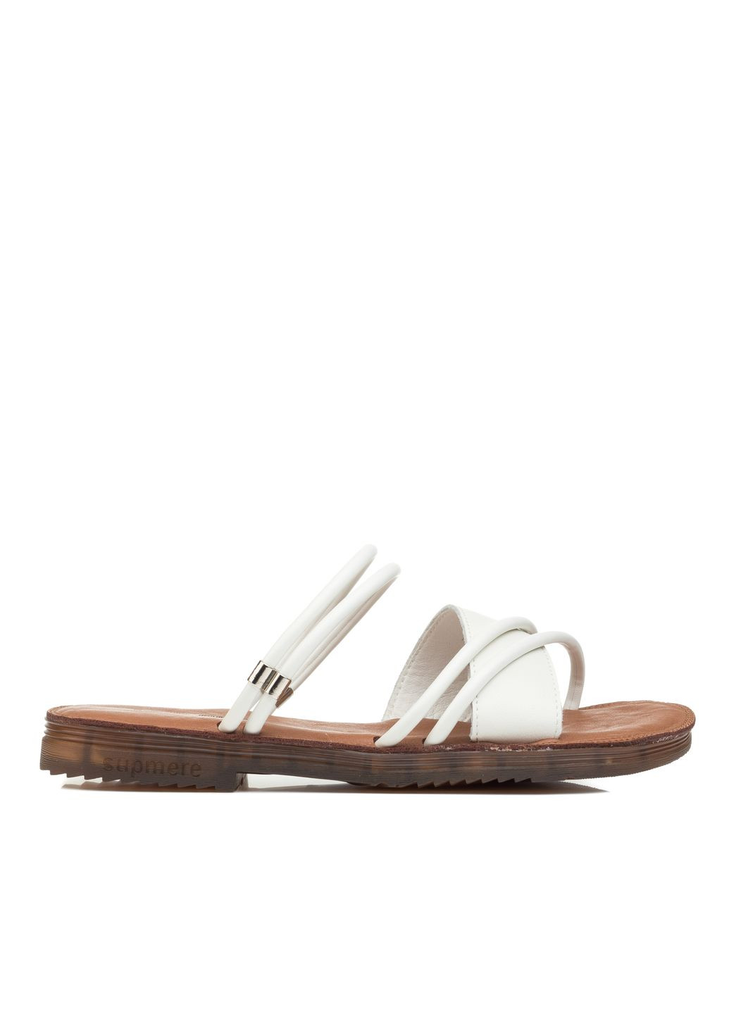 Белые шлепанцы (1496ла) Andy