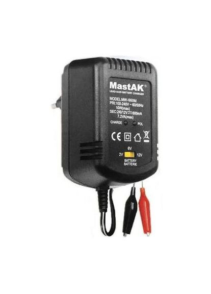 Зарядний пристрій MW-660M 12 V / 6 V 600 mAh Mastak (370968510)