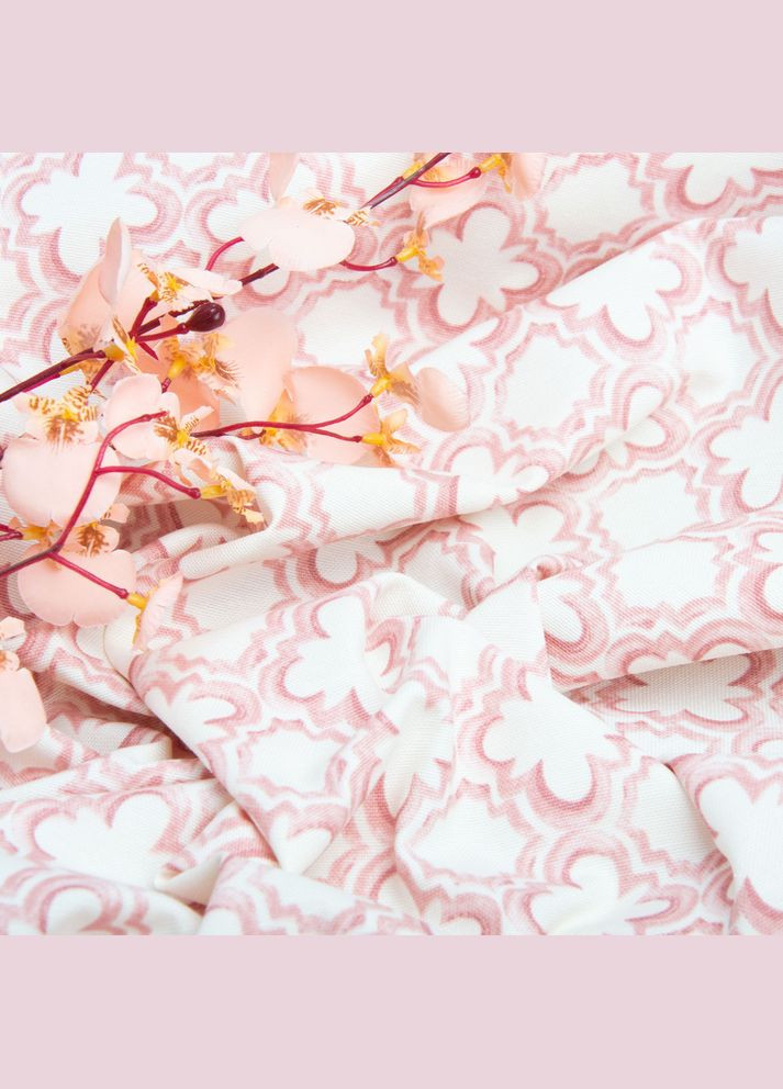 Ткань декоративная Премьер Пазл Цветок с водоотталкивающей пропиткой V-013 пудра IDEIA (289552636)