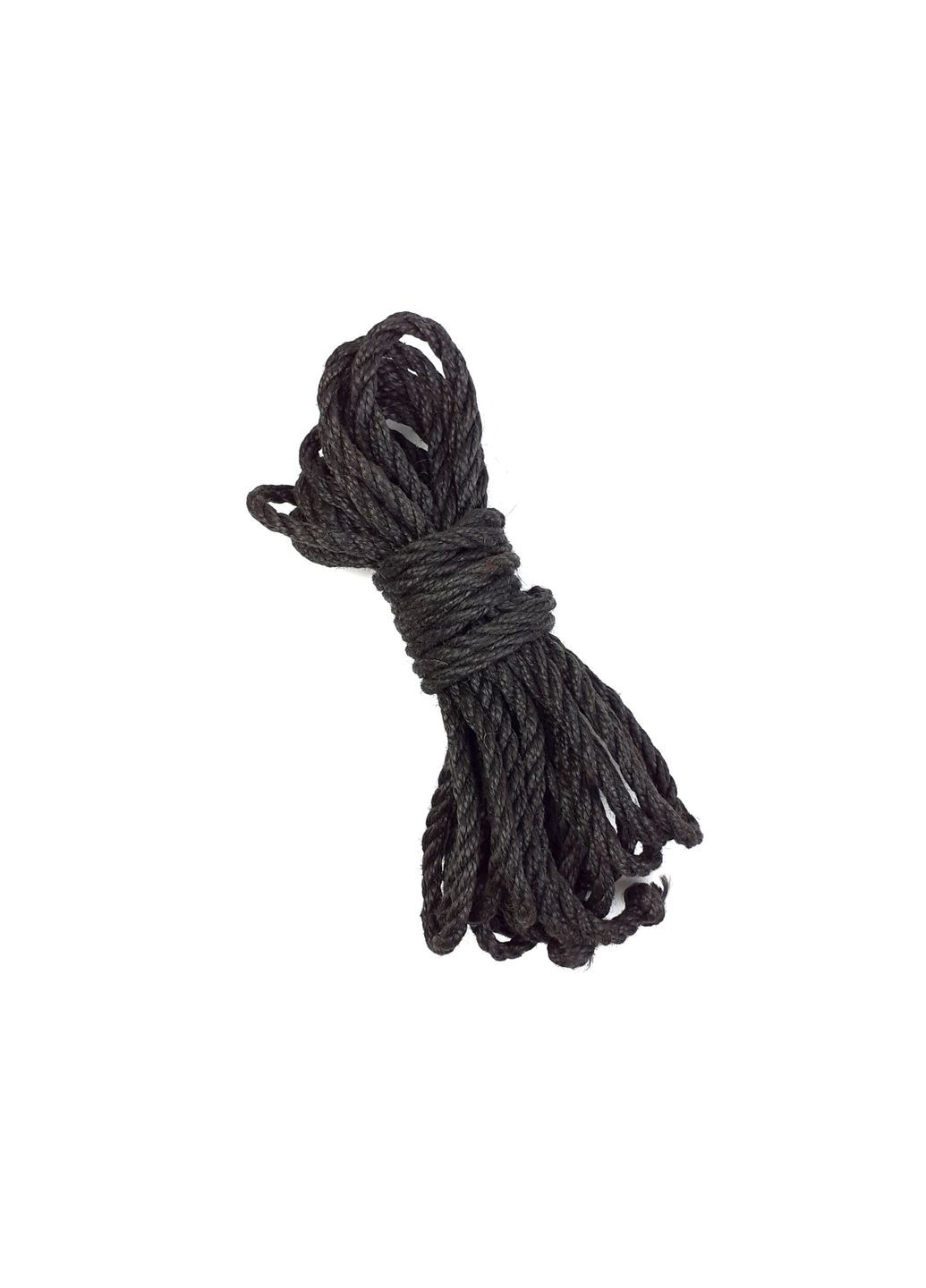 Джутова мотузка BDSM 8 метрів, 6 мм, Чорна CherryLove Art of Sex (282710666)