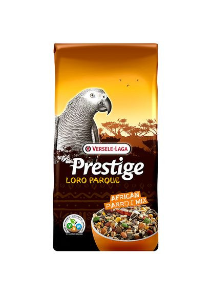Полнорационный корм для попугаев жако сенегальский конголезский Prestige Premium Loro Parque Versele-Laga (279569104)
