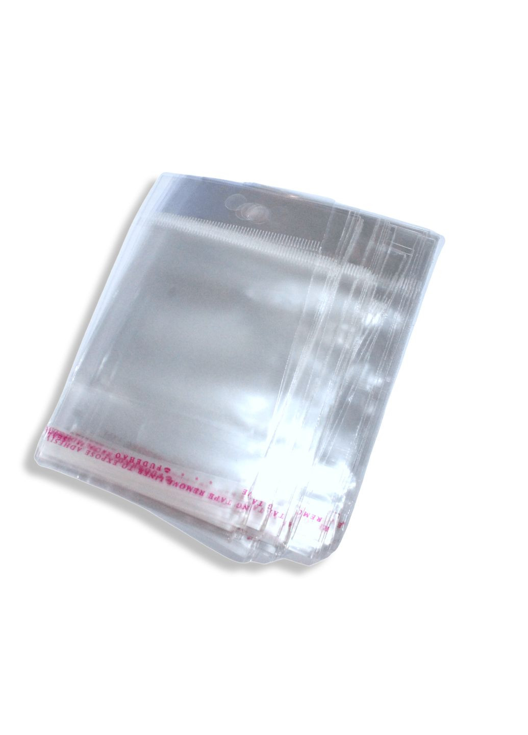 Пакеты Фасовочные полиэтиленовые с клейкой лентой 7х12 с отверстием/0.3мм/20шт FROM FACTORY PF712 (339104526)