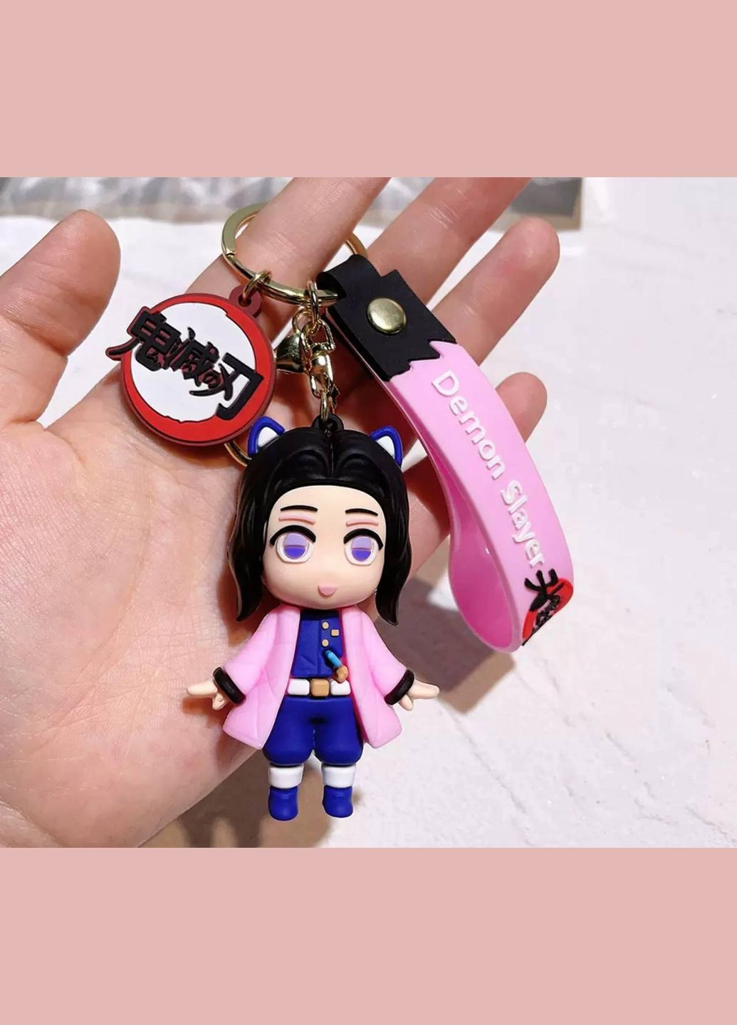 Брелок Клинок, що знищує демонів (Demon Slayer) Шінобу Кочо (Shinobu Kocho) No Brand (341529701)