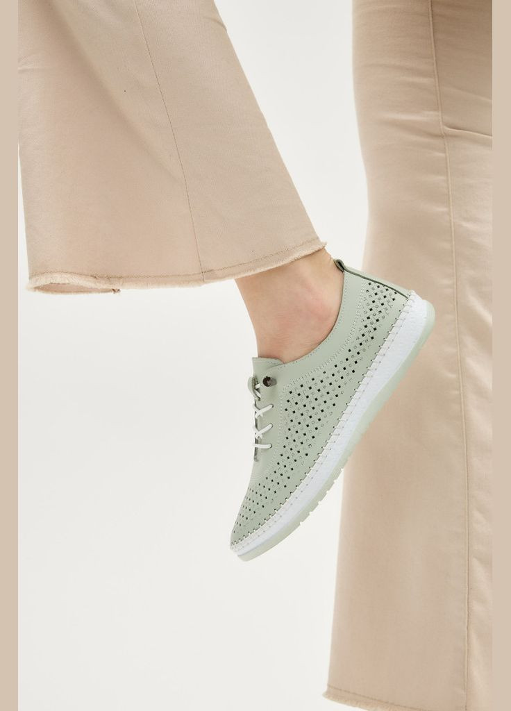 Зеленые мокасины 194786 Anna Lucci