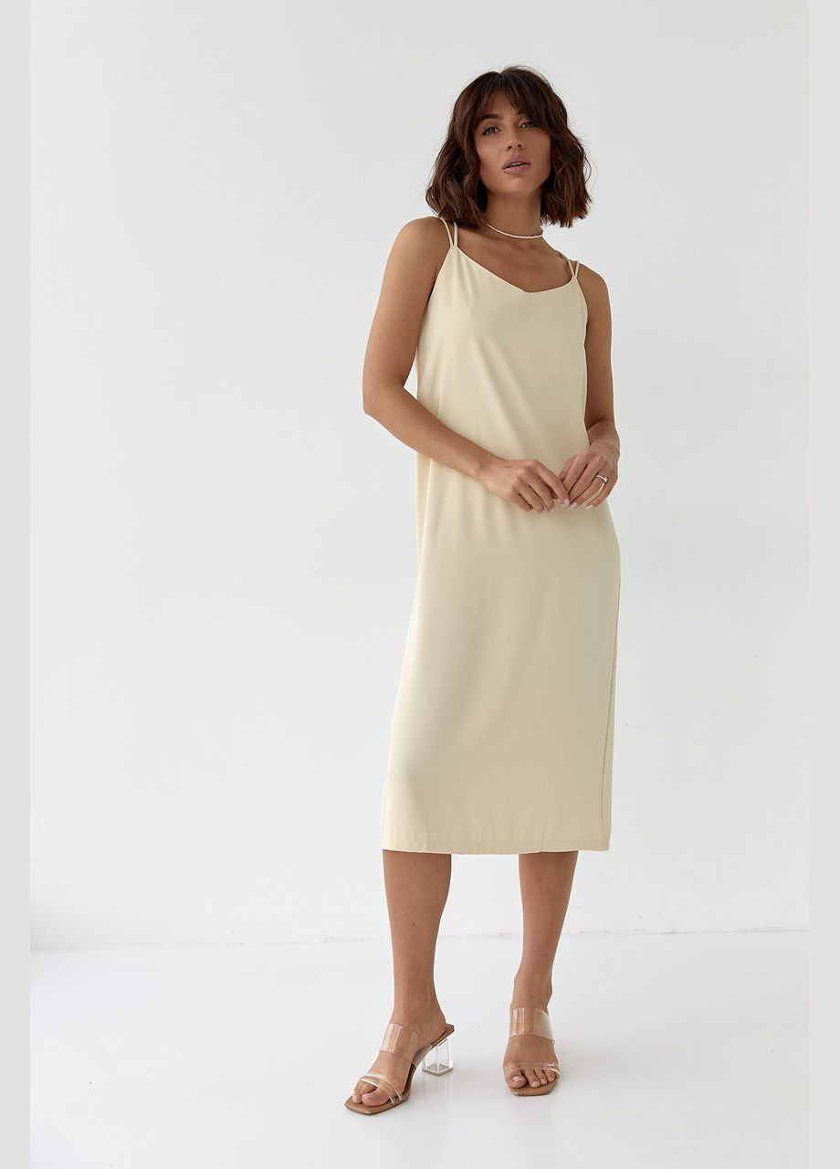 Жіноча сукня-комбінація на тонких бретелях Lurex (292706879)