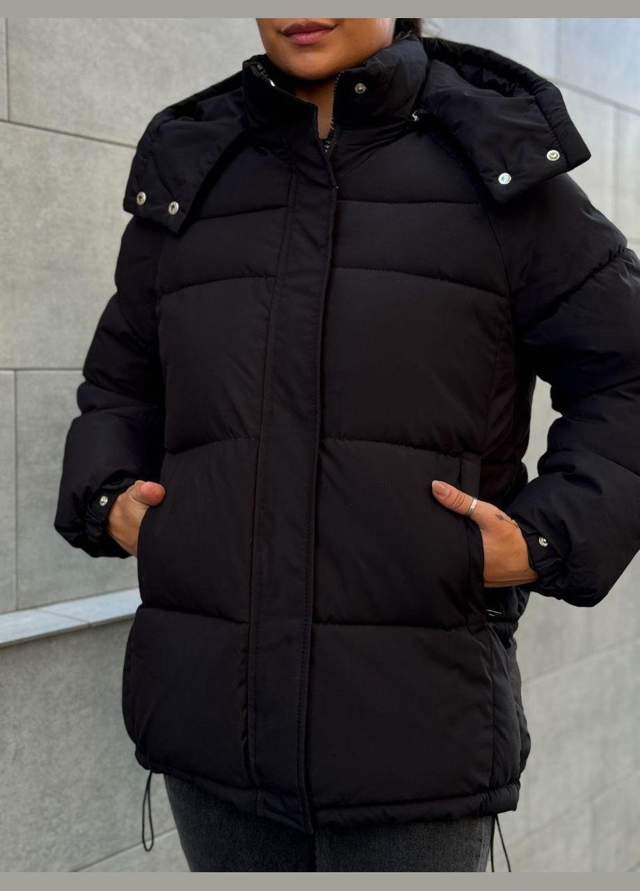 Черная зимняя куртка зимняя AST