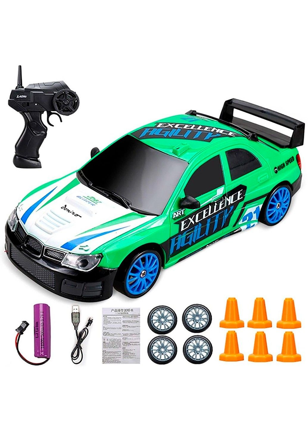 Машина на радіокеруванні для дрифту No Brand (303133636)