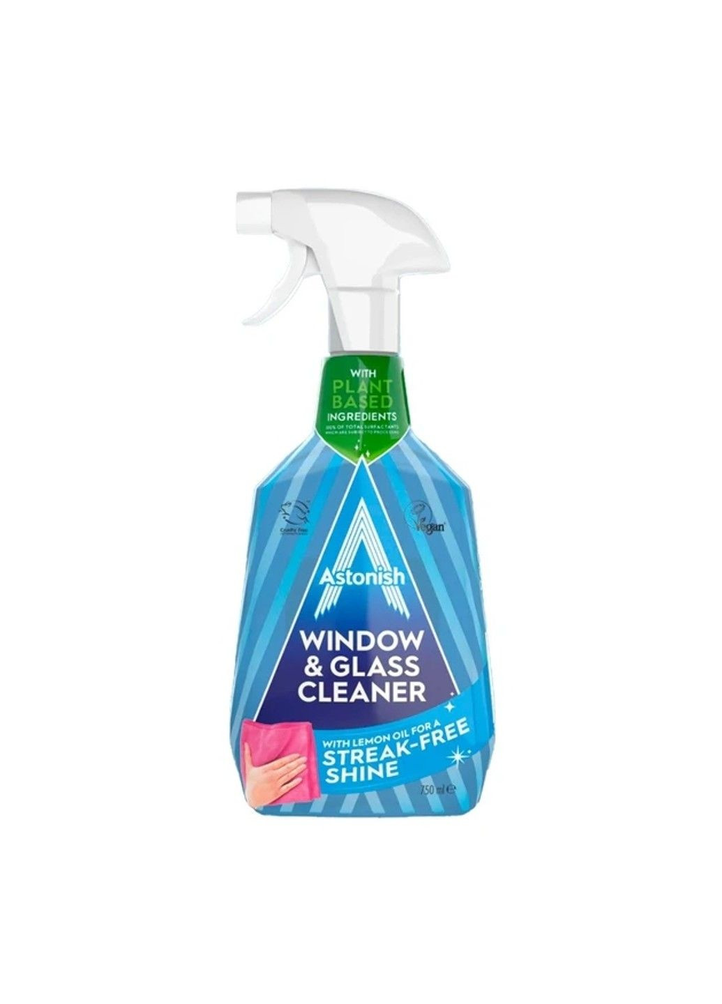 Window & Glass Cleaner 750мл | Средство для окон и стекол без разводов Astonish (334314528)