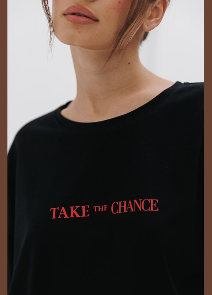 Женская футболка оверсайз с принтом Take the chance Arjen - (295185343)