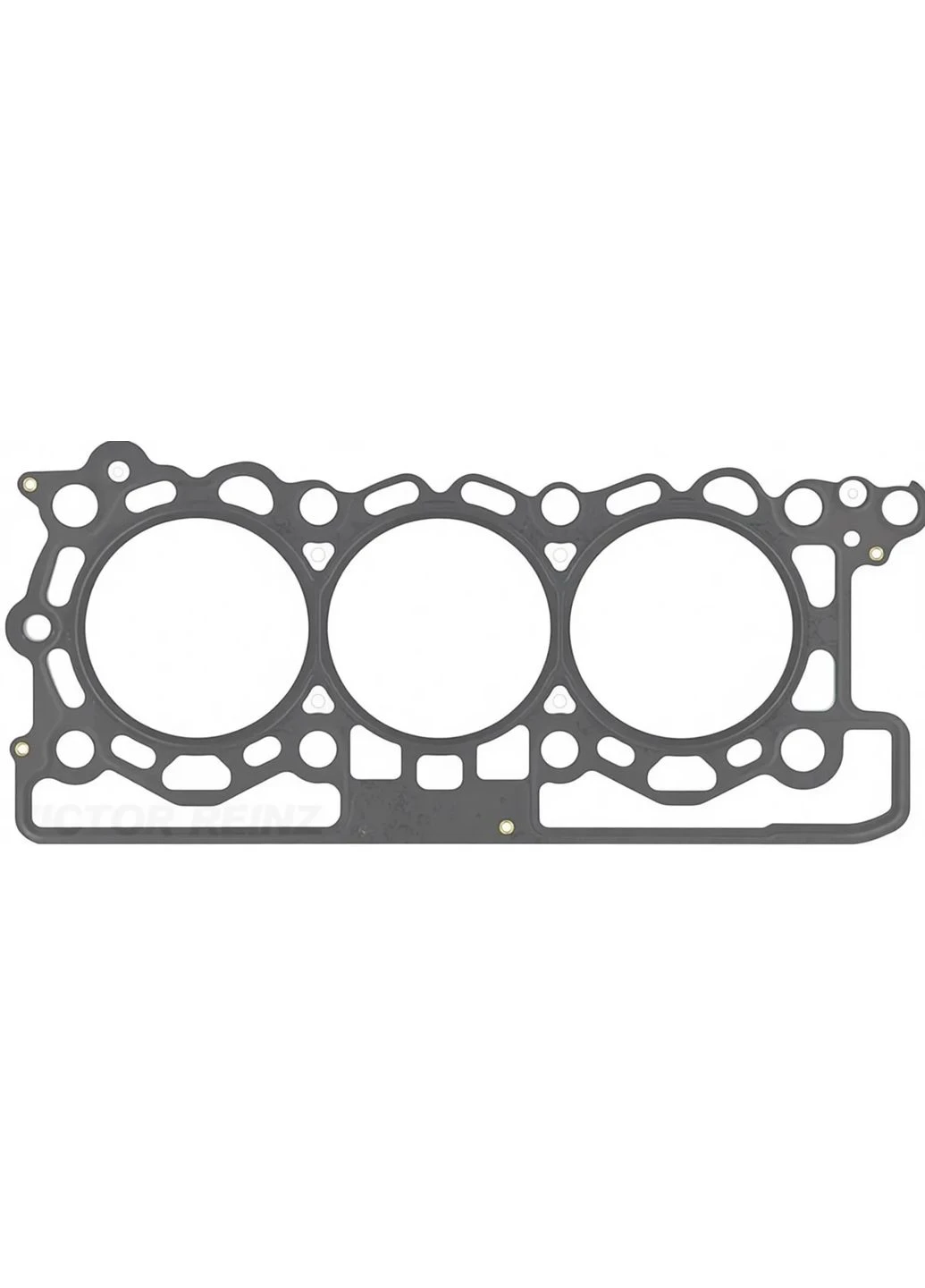 Прокладка головки блоку металева Г/Б PSA C4/407 3.0HDI DT20C 4! 1.27MM (2) 09- 61-36610-20 Victor Reinz (366181434)