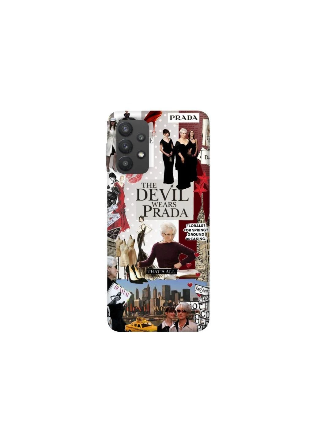 Чохол на Samsung Galaxy A32 (A325F) 4G Fashion collage ver.15 Frontalka (393245506)