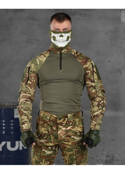 Тактичний чоловічий демісезонний костюм Ріп-стоп 3 в 1 мультикам No Brand