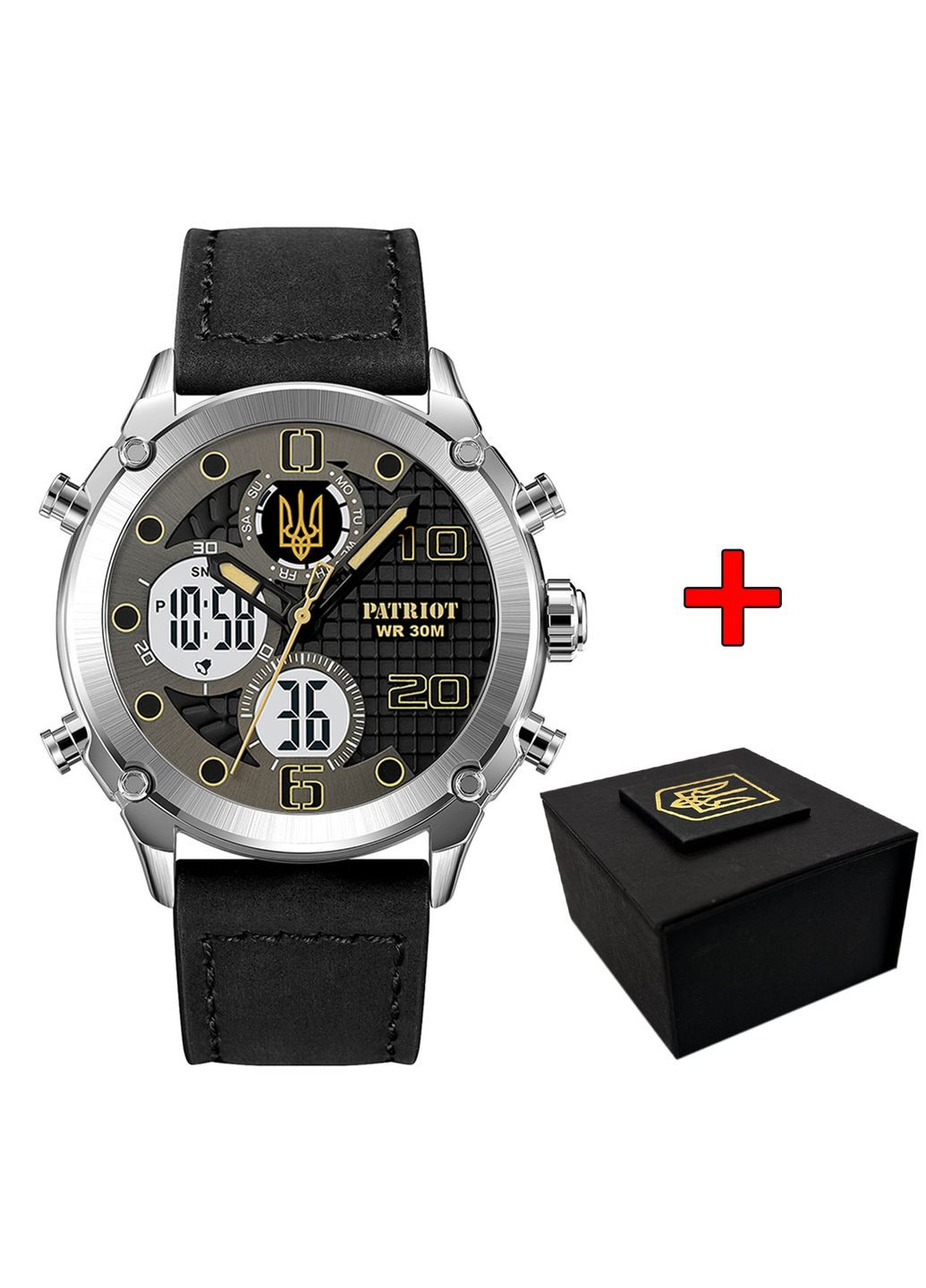 017BKWT Трезубец золото Silver-White Patriot (341336421)