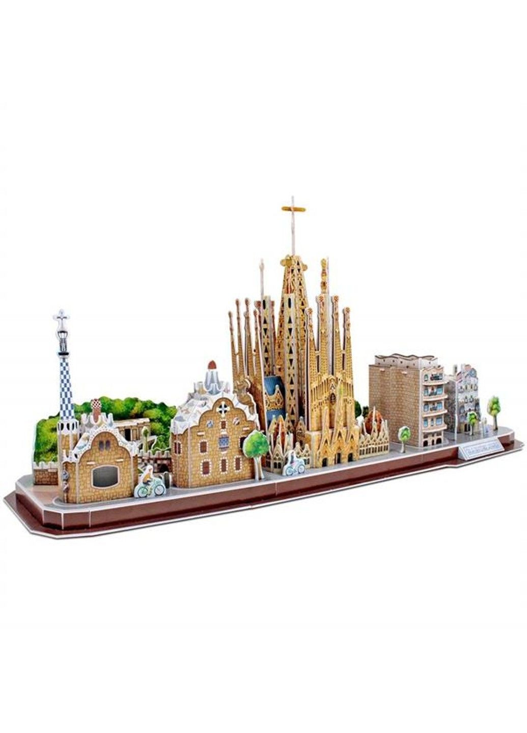 3D пазл CubicFun City Line Барселона (MC256h) Cubic Fun (331297051)