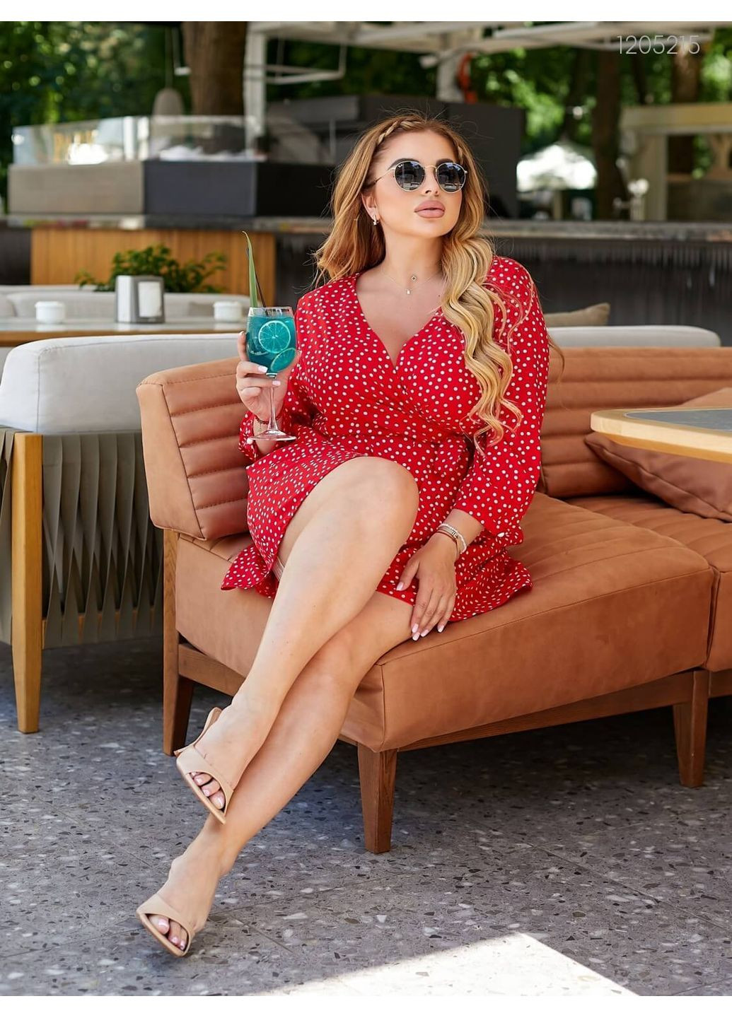 Жіночий комбінезон Гоф (червоний) 1205215 Peony червоний софт