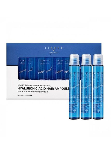 Ампула для волосся з гіалуроновою кислотою Signature Professional Hyaluronic Acid Hair Ampoule 13ml (1244864-191425) Jigott (368628406)