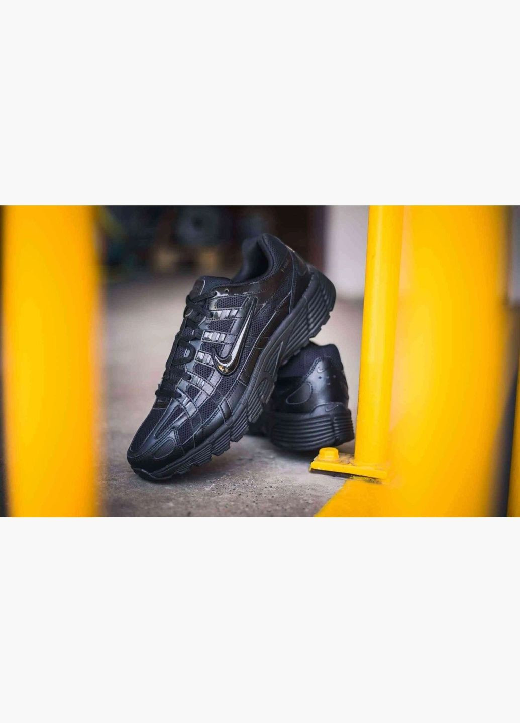 Черные кроссовки мужские p6000 black cd6404-002 Nike