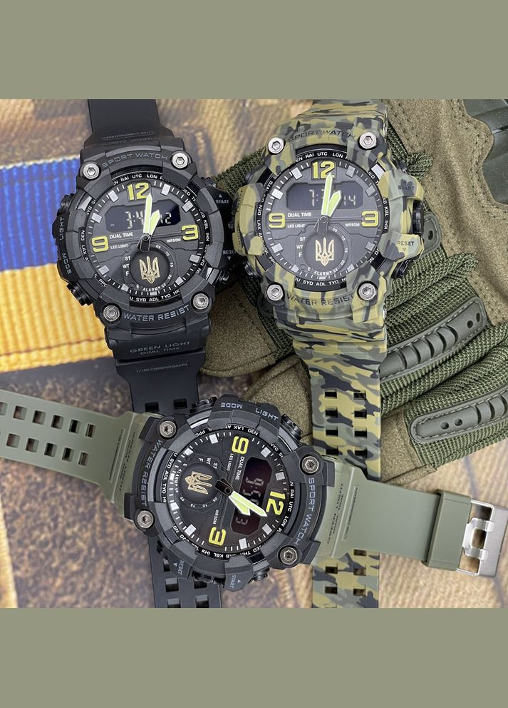 003BKUAGD Трезубец золото Черные + Коробка. Patriot (341336350)