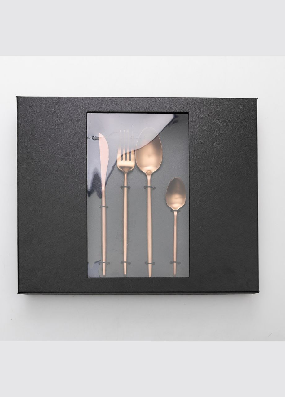 Набор столовых приборов 24 предмета столовый набор на 6 персон Бронза HP-20-18 Yiwu (324305027)