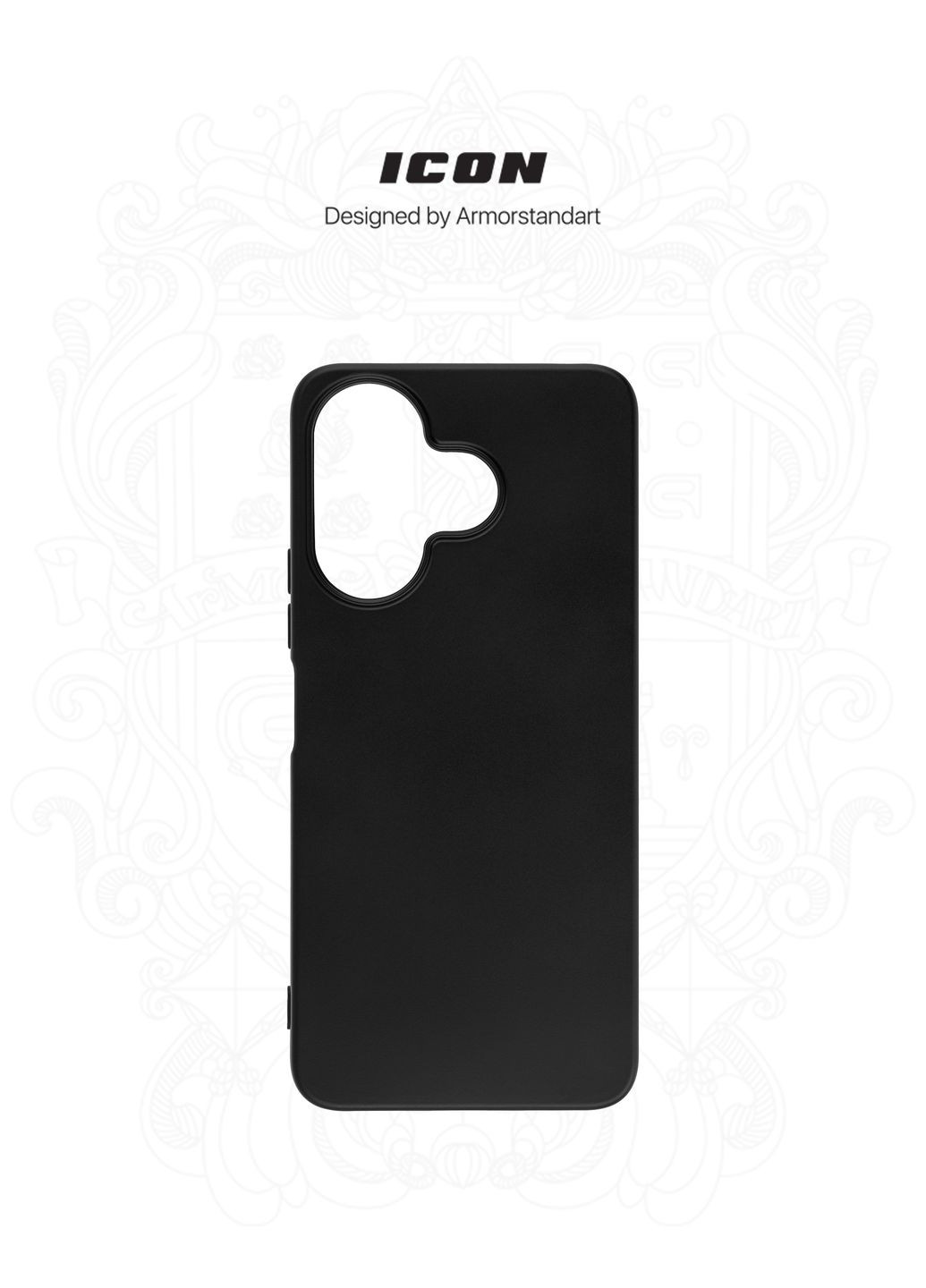 Чехол ICON для Xiaomi Redmi 13 4G / Poco M6 4G Black (ARM78262) ArmorStandart (343049051)