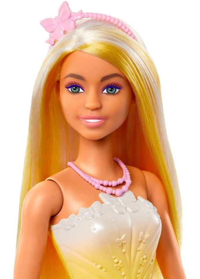 Королевская кукла Барби с ярко мелированными желтыми волосами Barbie Royal Doll Mattel (338425469)