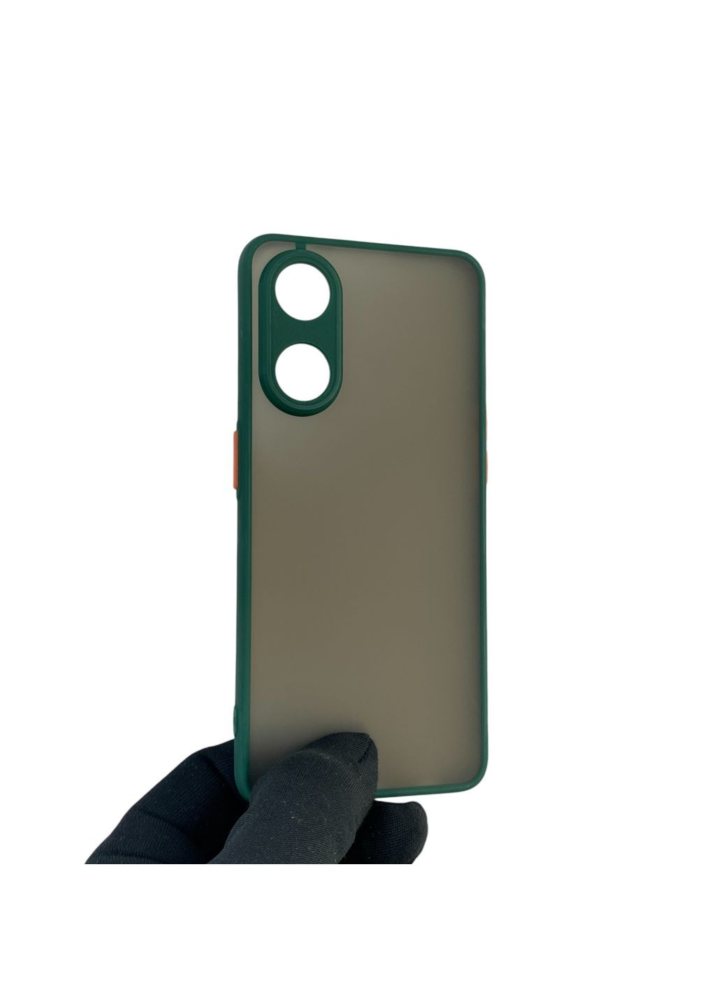 Чохол для телефона Reno 8T 4G з високими бортами із захистом камери на оппо рено 8т 4г темно-зелений Oppo (366390730)