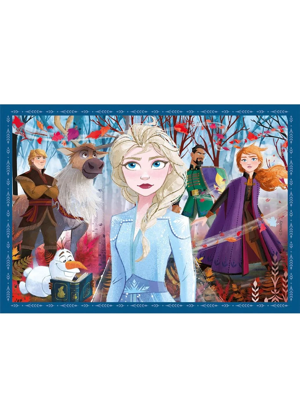 Пазл 4 в 1 "Frozen", 12,16,20 та 24 елементи (21518) Clementoni (381923428)