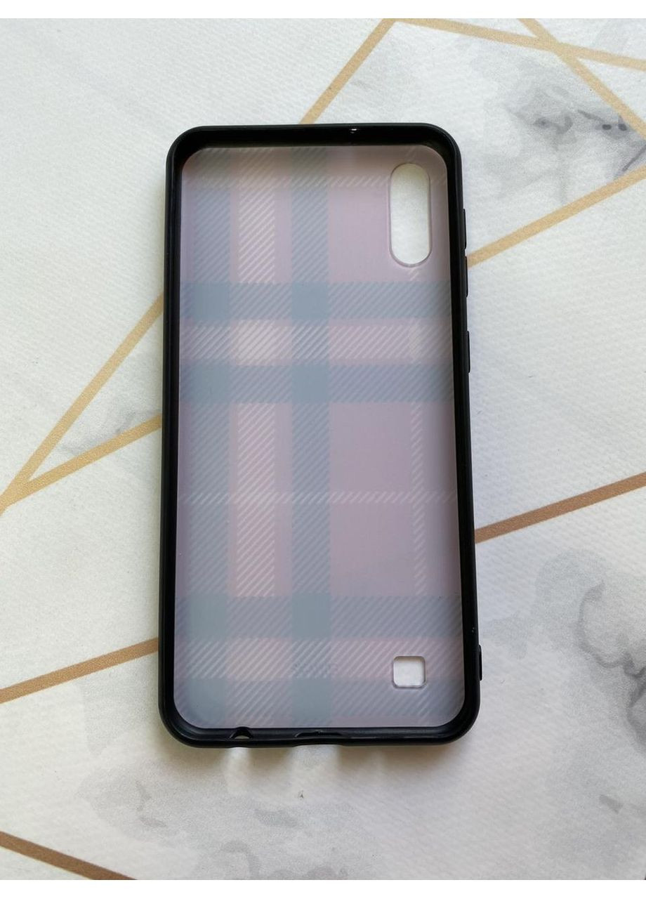 Захисний глянсовий чохол із малюнком для Samsung Galaxy А10 (2019)/А105 Квадрати Creative (359493810)