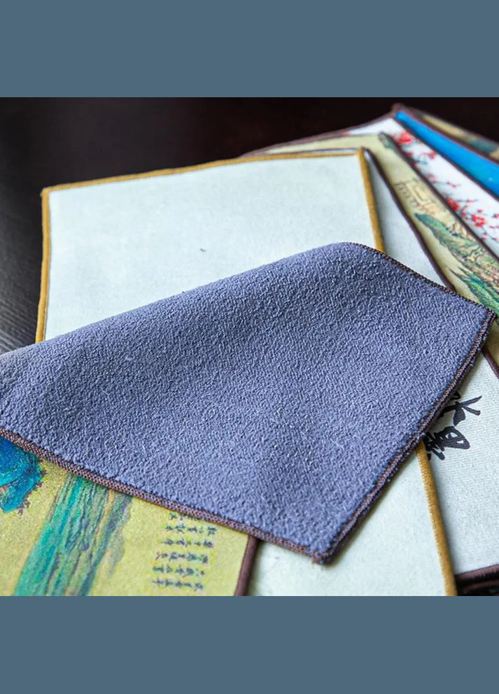 Рушник Сhajin Yakedo для чайної церемонії 30 на 16 см. (R-300569-VS) No Brand комбінований