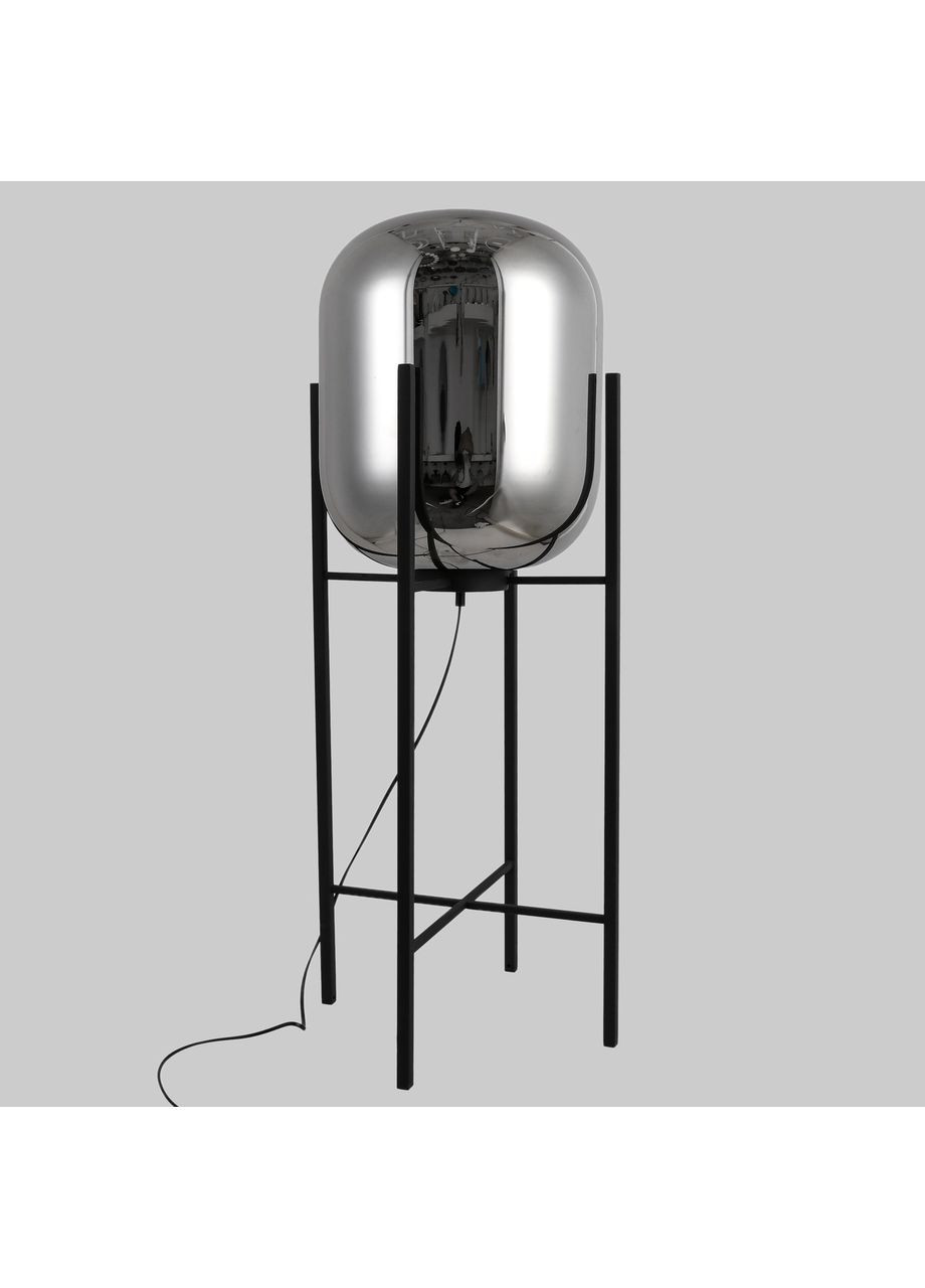 Торшер дизайнерский 103см с графитовым плафоном (909-XLL05F BK+BK) No Brand (370070683)