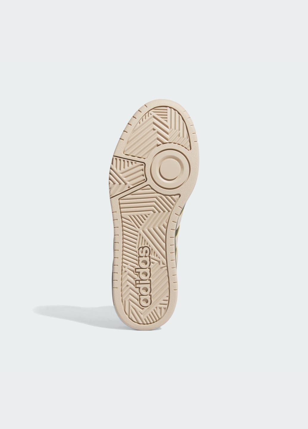 Зеленые осенние кроссовки hoops 3.0 mid lifestyle basketball classic fur lining adidas