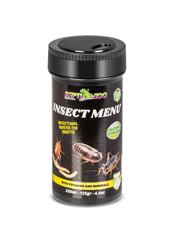 Вітаміни для харчових комах Insect Menu 250мл Repti-Zoo (364488921)