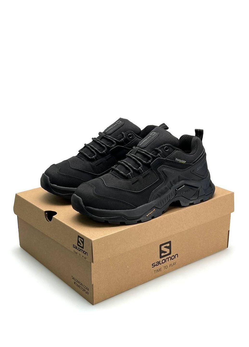 Черные демисезонные кроссовки мужские No Brand