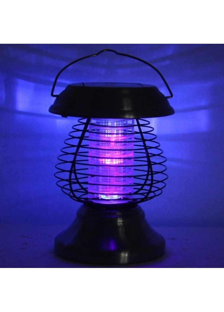 Садовый антимоскитный светильник на солнечной батарее уличный фонарь 2 в 1 с ультрафиолетовой подсветкой защита от насекомых No Brand (361161790)