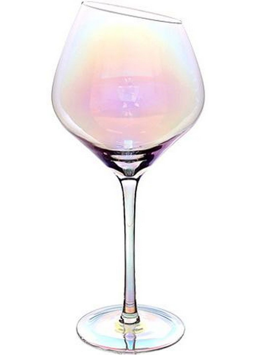 Набор 6 фужеров Facets "Rainbow II" для вина, цветное стекло S&T (279315982)