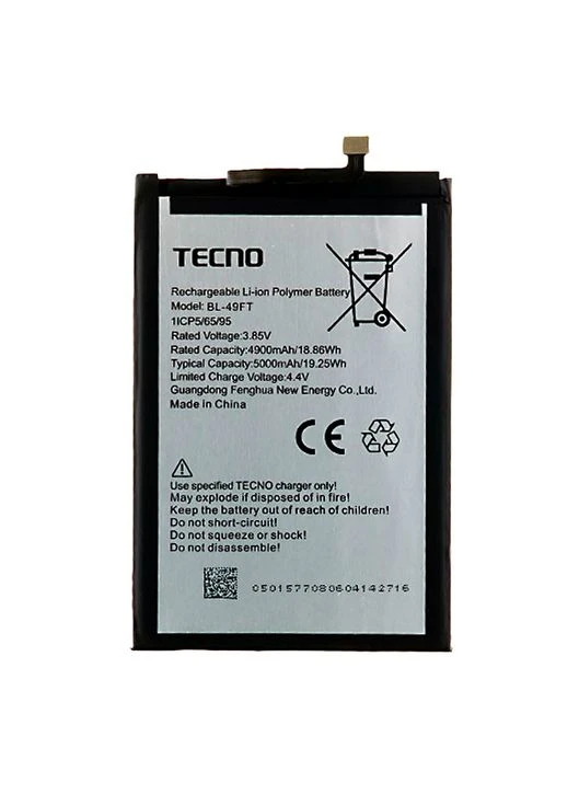АКБ BL-49FT Spark 6 Go / POP 4 / Spark 5 Pro / Camon 15 [Original PRC] Tecno (322192708)