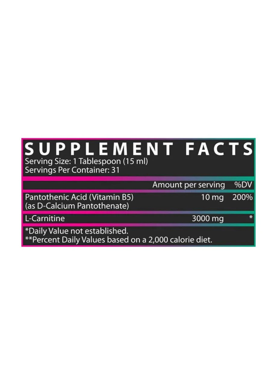 Liquid L-Carnitine 3000 - 465 ml Strawberry Watermelon Nutrex (401305552)