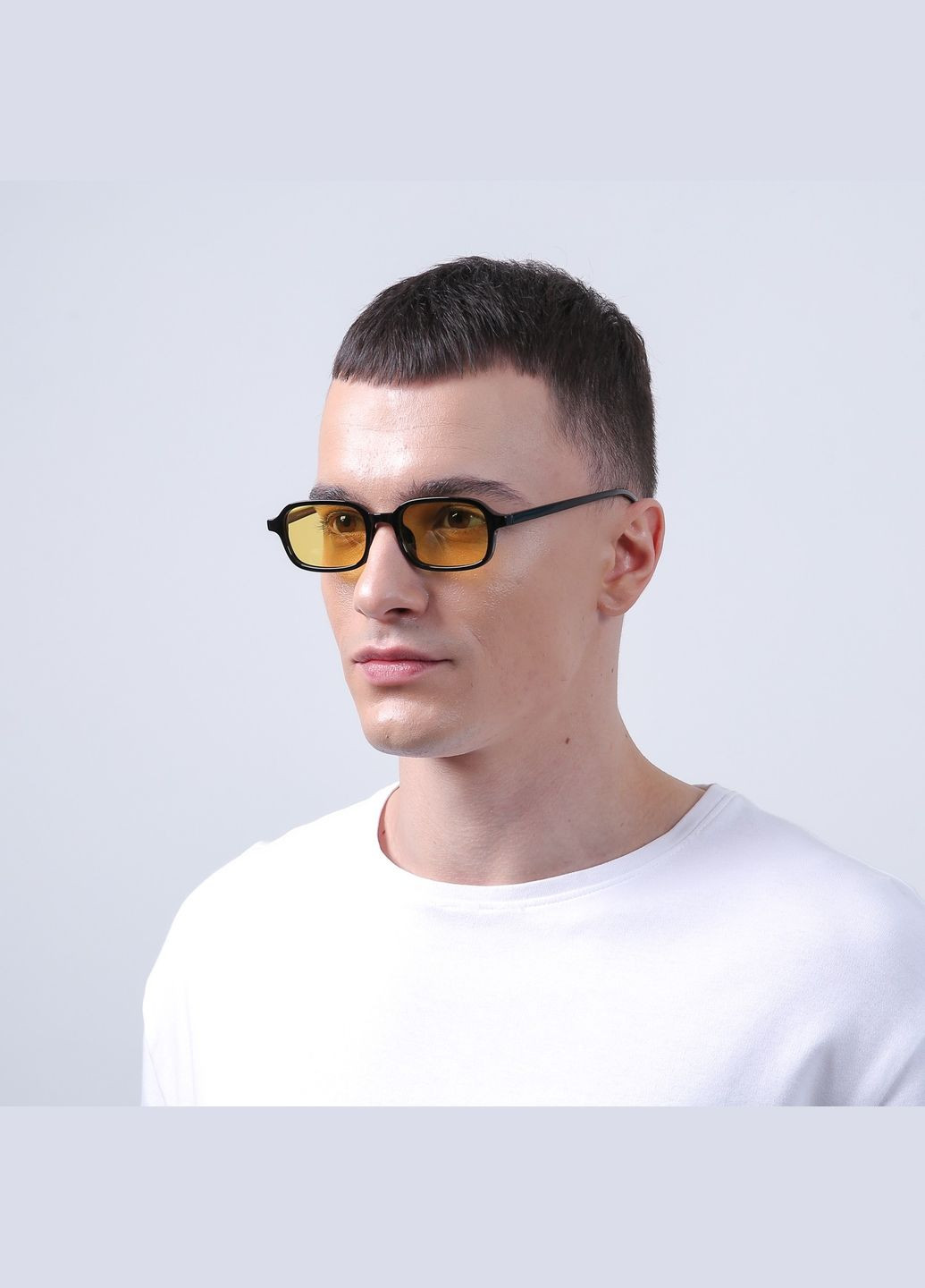 Сонцезахисні окуляри з поляризацією Прямокутні чоловічі 722-804 LuckyLOOK 722-804М (322855425)