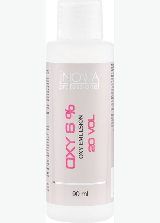 Окислительная эмульсия, 6% OXY 6% (20 vol) 1000ml (433579-92986) jNOWA Professional (368667926)