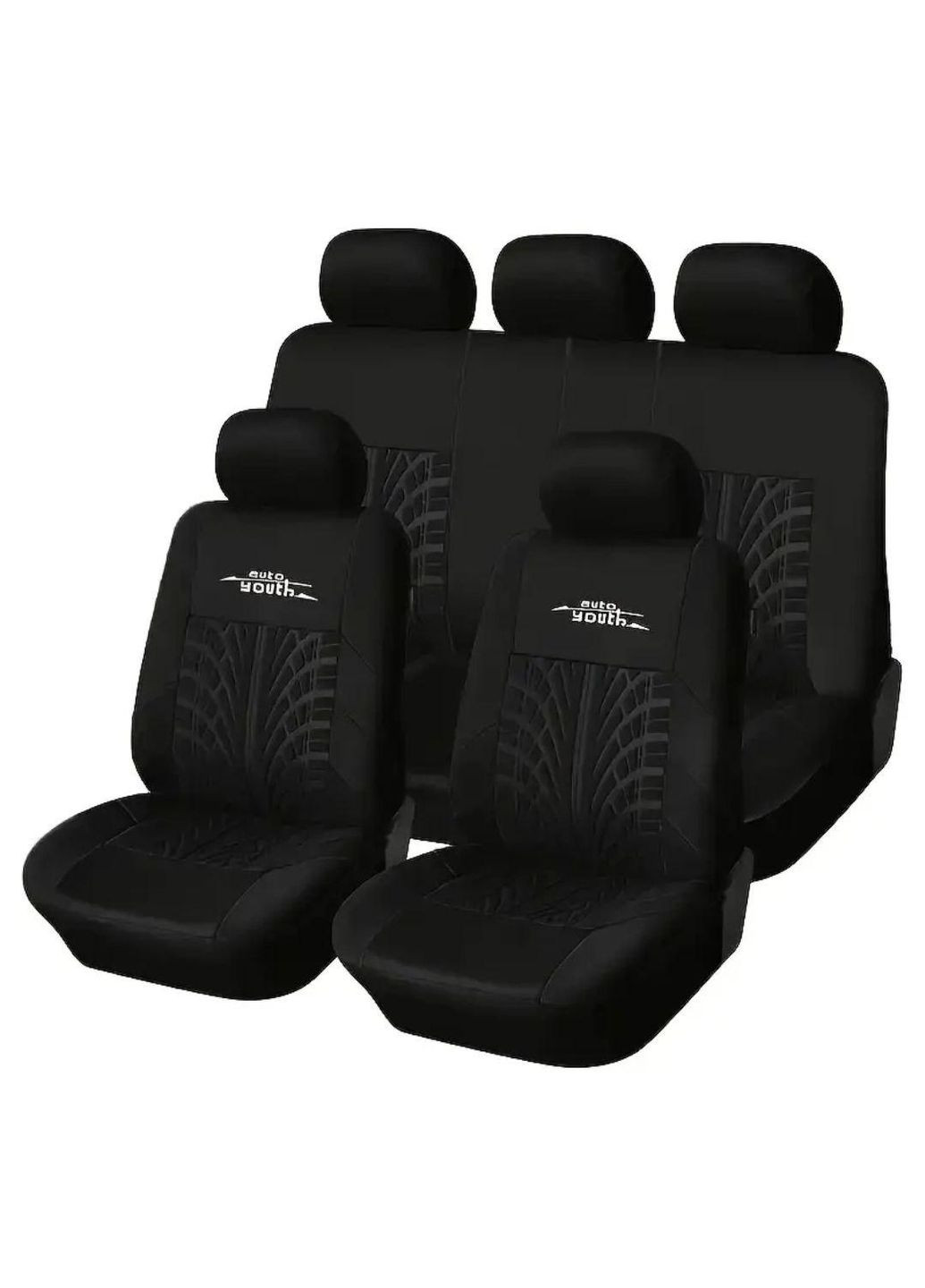 Авточехлы универсальные на сиденье, полный комплект No Brand (369475177)